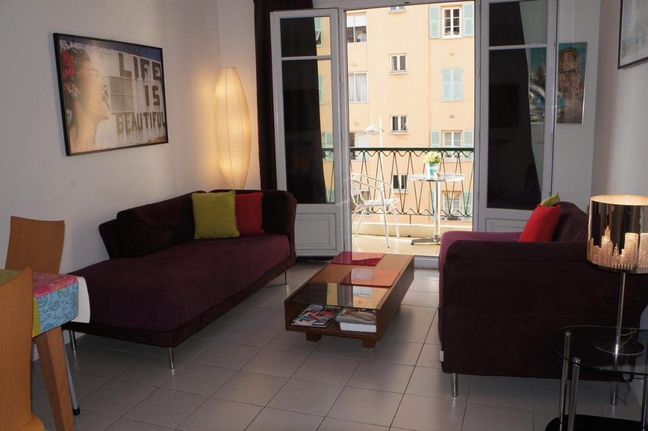 Appartement T3 Climatise Entre Mer Et Centre Nice Eksteriør bilde